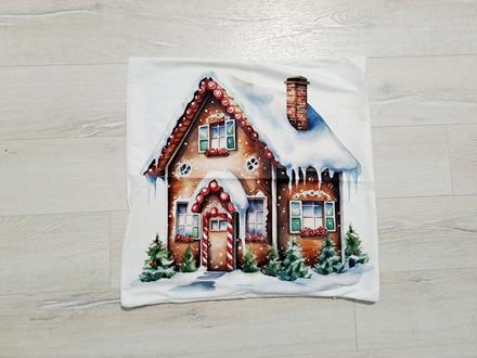 Vianočný vankúš zamat - rôzne druhy,