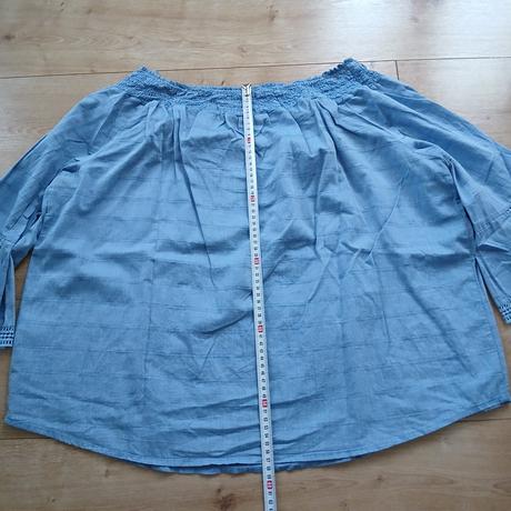 Carmen belasá blúzka s 3/4 rukávom, tchibo,46