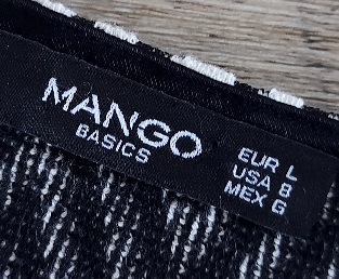 Vzorované šaty mango, mango,l