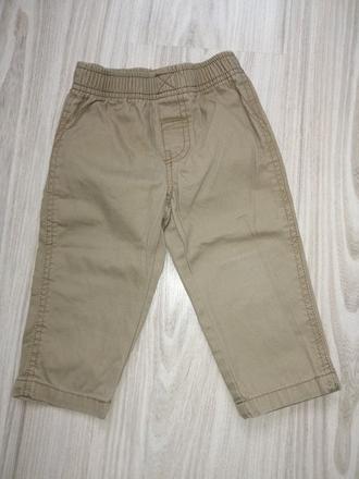 Hnedé plátené nohavice č. 80/86, carter's,80