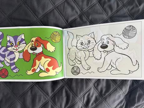 Omaľovánka mláďatká, 