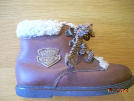 Zateplené topánočky, teddy shoes,25