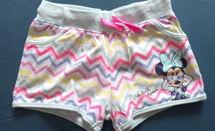 Predám dievčenské kraťasy zn. disney, disney,104