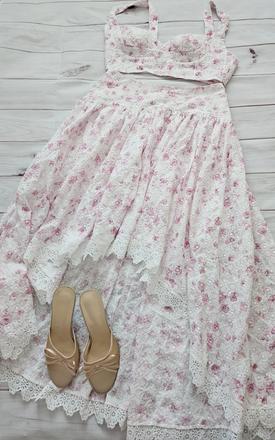 Krásny set sukňa + top, l