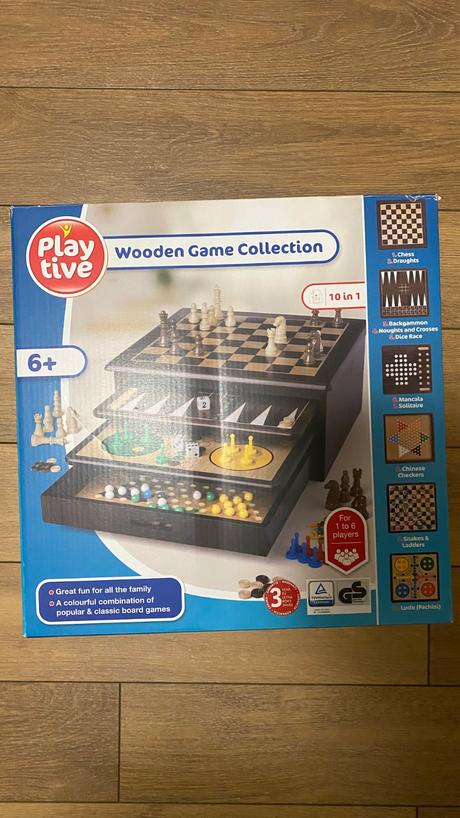 Playtive spoločenské hry 10v1, 