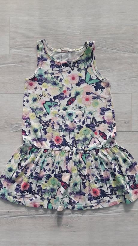 H&m motýlikové šaty, h&m,110