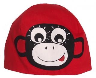 Pinkie čiapka red monkey, pinkie,98 / 104 / 110 / 116
