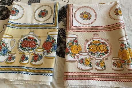 Ľanový obrus s potlačou 138x106cm, 