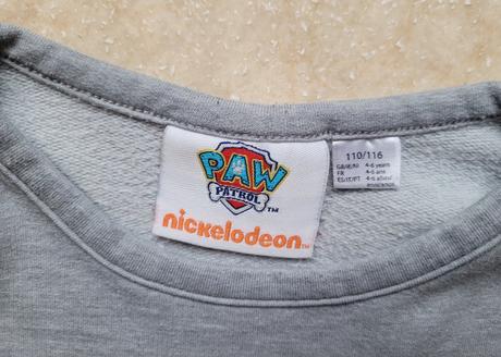 Paw petrol tričko s dlhým rukávom, nickelodeon,110