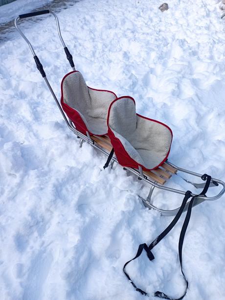 Sánky pre dvojičky, duo, 