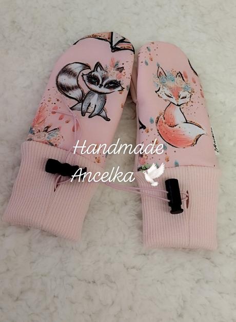 Softshellove rukavice, 74 - 146