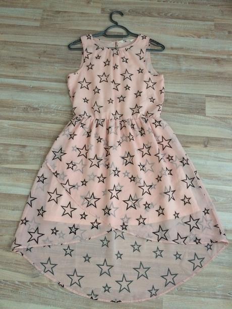 Ľahké letné saty s hviezdami h&m, h&m,s