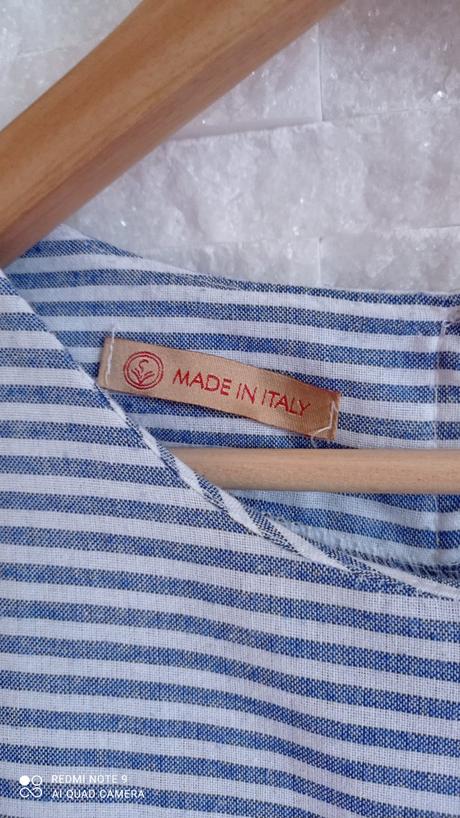 Bavlnené šaty pásikavé, 38