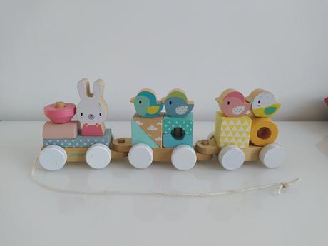 Drevený vláčik janod, 