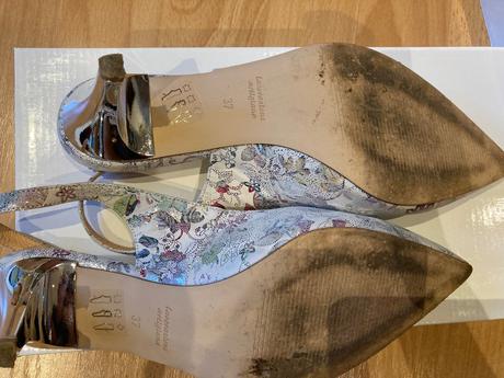 Lodičky s otvorenou pätou, veľ. 37, 37