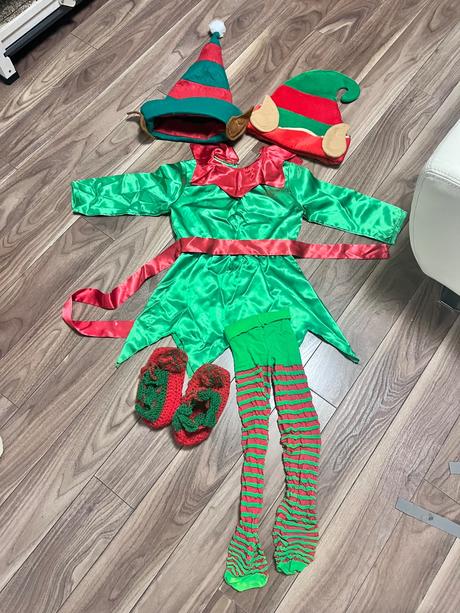 Predám kostým vianočný škriatok, 