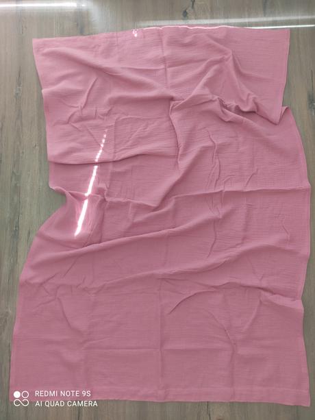 Mušelínová prikrívka 128x84 cm, 
