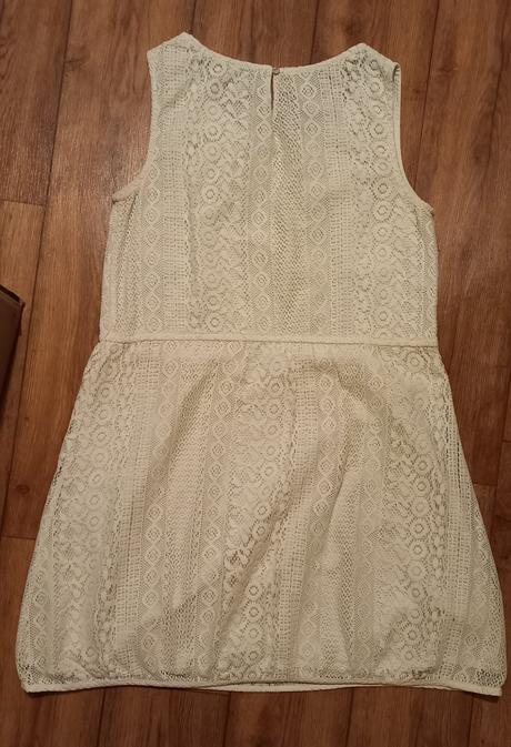 Biele čipkované šaty orsay vel.40/42 top stav, orsay,42