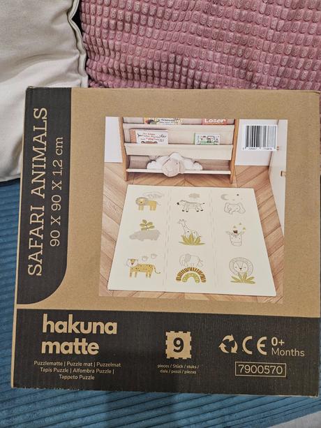 Hakuna matte podložka na hranie 90x90 cm, 