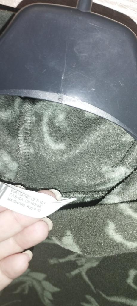 Flísová mikina 134/140, h&m,134