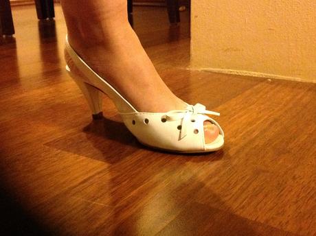 Kožené biele sandále belle shoes, 35
