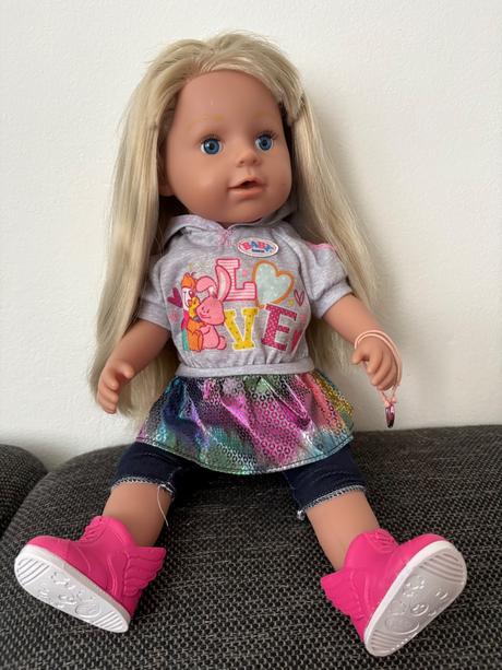 Bábika baby born staršia sestrička 43cm, 