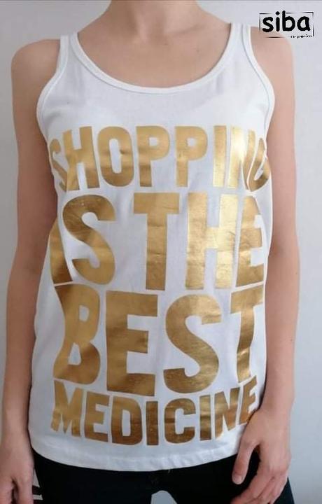 Tielko so zlatým nadpisom gate, gate,m