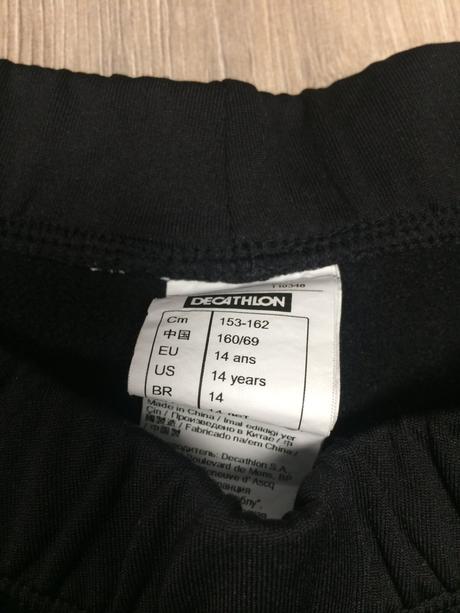 Legíny cyklistické detské decathlon č.153-162, 14y, decathlon,158