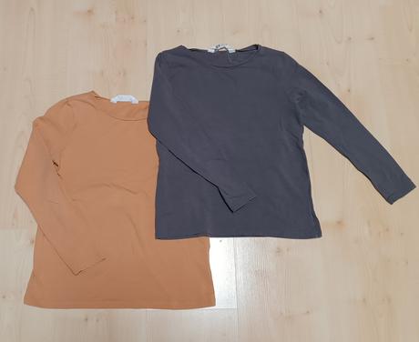 Bavlnené tričká, h&m,134