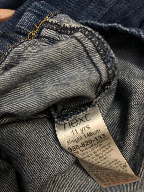 Dievčenské riflove šaty, next,146