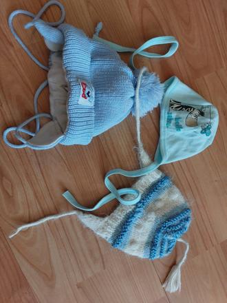 Čiapky pre novorodenca, 50–62