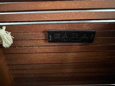 Drevená kabelka zara, zara