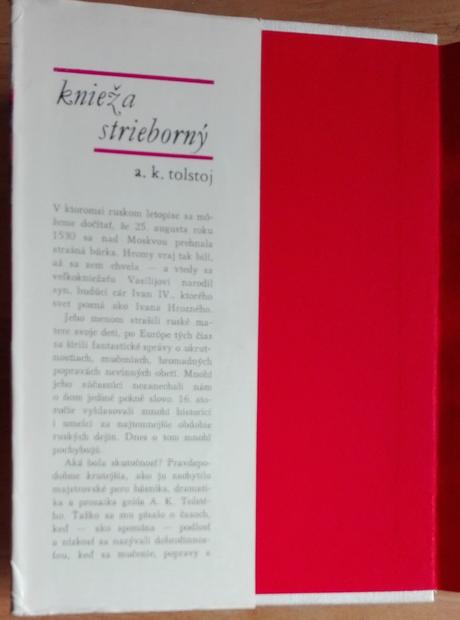 Knieža strieborný - a. k. tolstoj ,