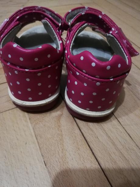 Bodkovane sandalky, nelli blu,24