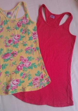 Letné šatové tielka na kupko,tak na 7-8 r, 1,80/ks, f&f,128