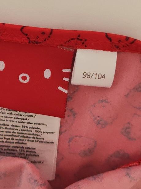 Dvojdielne plavky hello kitty, hello kitty,98