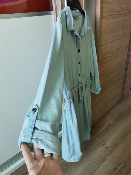 Ľahučké riflove šaty, 146