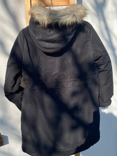 Tehotenská bunda parka mamalicious, s