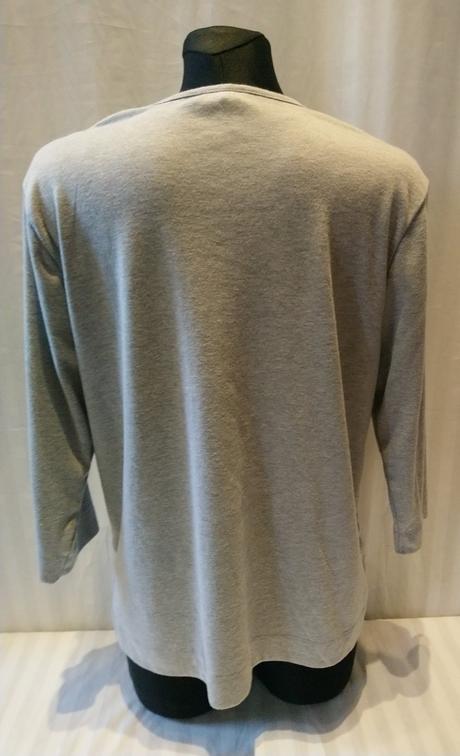 Dámsky sivý top s motívom, tigi, vel. xl/xxl, xxl