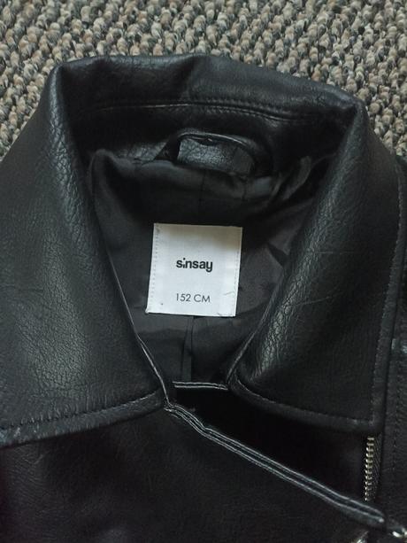Kožená bundička, sinsay,152