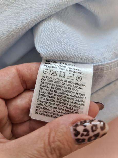 Chlapčenská bavlnená košeľa, h&m,164