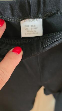 Legíny lindex čierne tenké, lindex,140