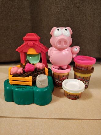 Play-doh farma s prasiatkami, 