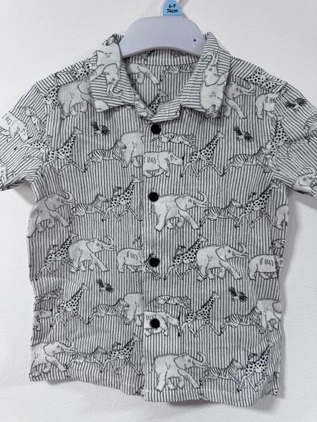 George košeľa safari zvieratká veľ.86, george,86