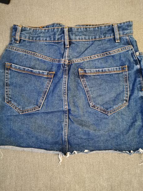 Riflová sukňa, terranova,s