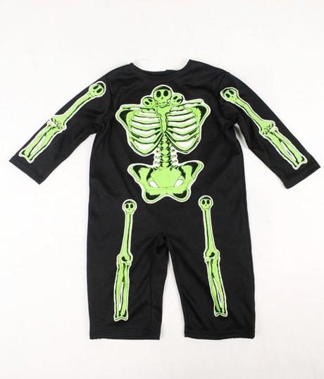 Chlapčenský kostým kostlivec tu veľ. 1-2 r. a,