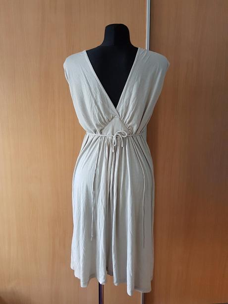 Bledosivé spoločenské šaty vero moda vel.m/l, vero moda,l