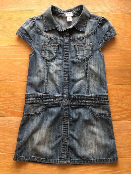 Riflové šaty, old navy,116