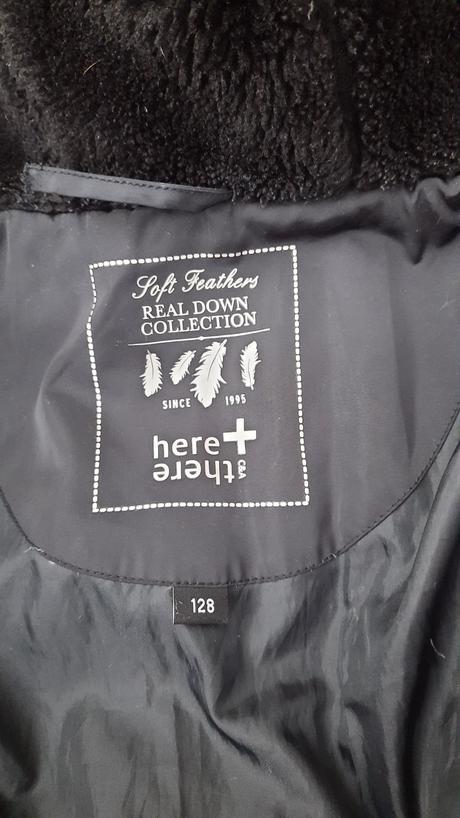 Zimná bunda pre štíhle dievča, c&a,128