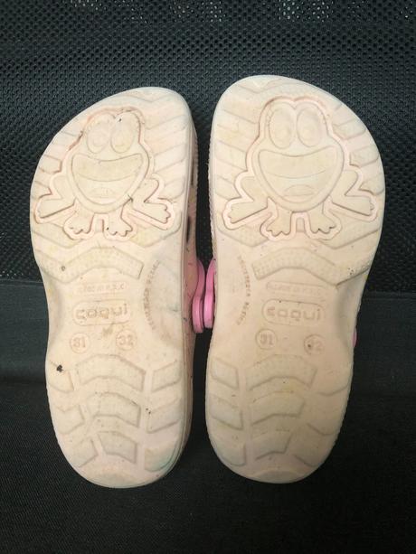 Šľapky coqui v.31-32 oranžové, coqui,31